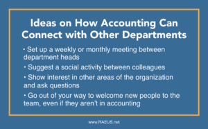 How Accounting Departments Can Work Better with Other Departments